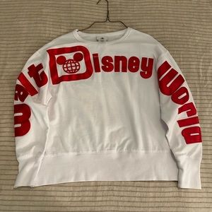 Disney World Embroidered Sweatshirt Medium